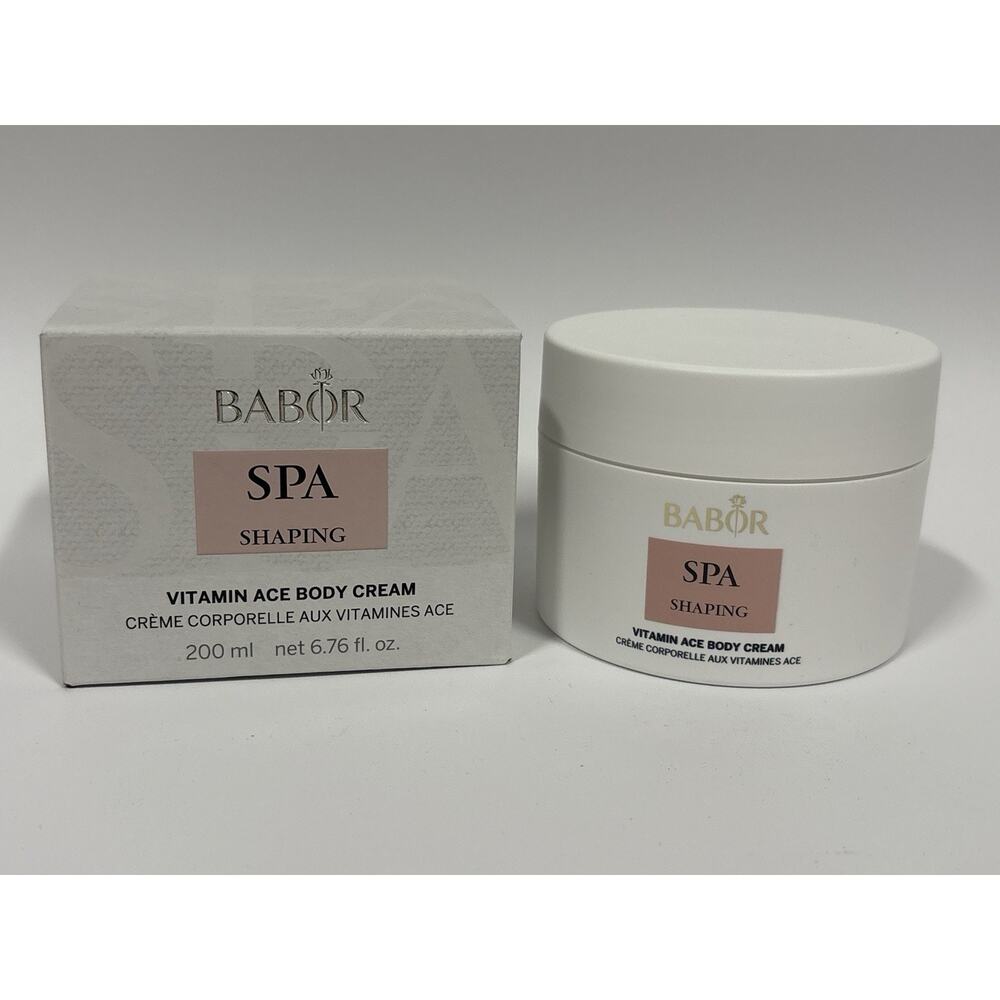 Babor Spa Shaping Vitamin Ace Body Cream 6.76 fl oz / 200 mL New